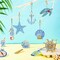 15PCS Summer Ocean Diamond Painting Keychains – 5D DIY Sea Animal Diamond Art Keyrings for Beach Party Crafts, Gifts, and Home Décor